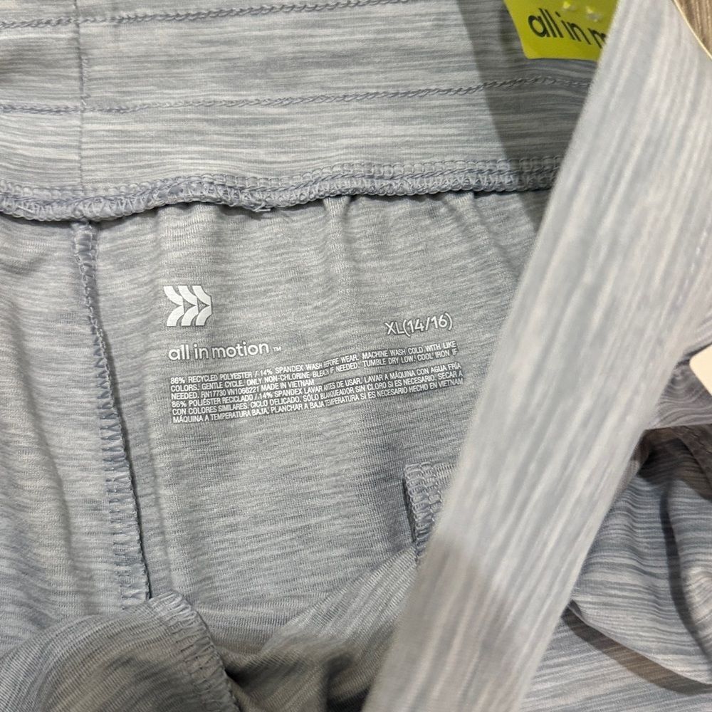 All in Motion Kids Heather Gray Joggers - Picture 3 of 7